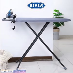 میز اتو ایستاده ریور پریز دار کد 3931 رنگ طوسی