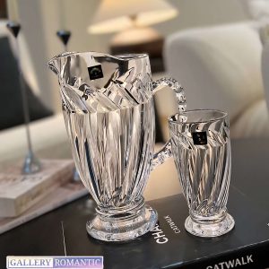 پارچ و لیوان کریستال regal peacock مدل آندروا