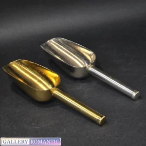 قاشق اجیل استیل ضد زنگ ریور طلایی-کروم کد 120