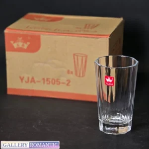 لیوان بلند کریستال گریس چینی yujing کد 2-1505 بسته 6 عددی