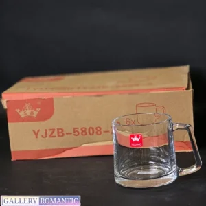 فنجان-ماگ دسته دار کریستال الابون چینی yujing کد 2-5808 بسته 6 عددی