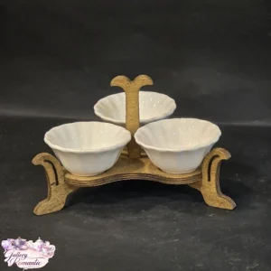 اردو خوری پیاله ای چوبی