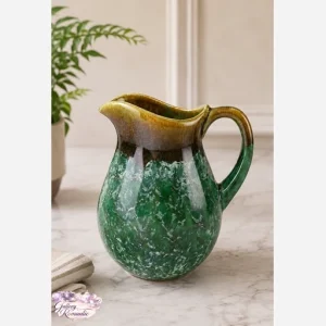 پارچ سرامیکی زمردی 6145