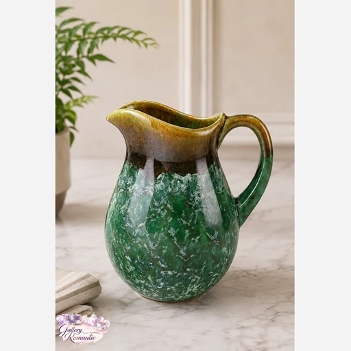 پارچ سرامیکی زمردی 6145 پارچ سرامیکی زمردی 6145