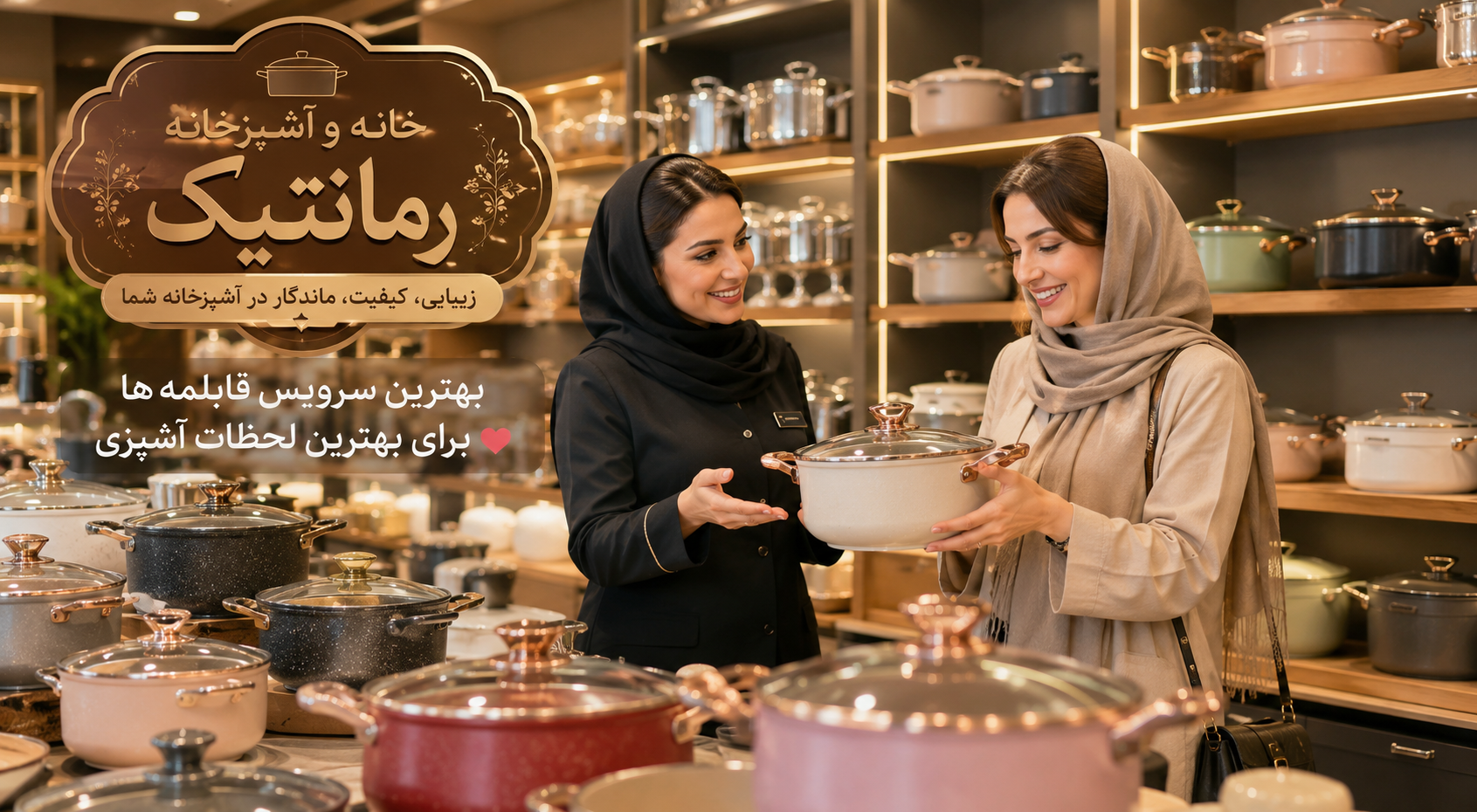 انواع سرویس قابلمه و کاربرد انها
