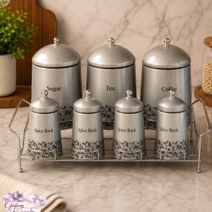 سرویس پاسماوری ریور نقره ای 8 پارچه 5260
