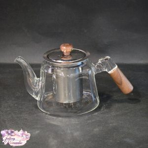 قوری پیرکس تی پات دسته چوبی 1 لیتر 96115