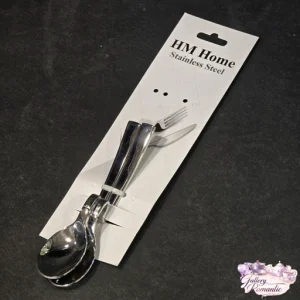 قاشق قهوه-چای خوری استیل خم دار hm فروش عددی