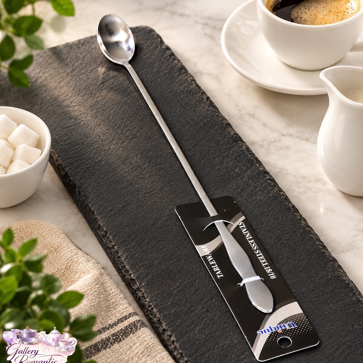 قاشق بلند پارچ استیل یونیک کد 414 قاشق بلند پارچ استیل یونیک کد 414